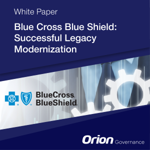orion governance whitepaper successful legacy modernization