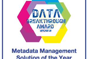 Metadata Management Solution of the Year Award Data Breakthrough Orion Governance EIIG