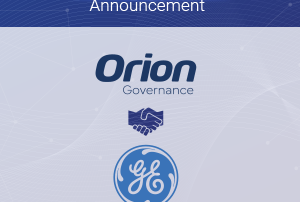 GE and Orion Governance partnership for data governance solution