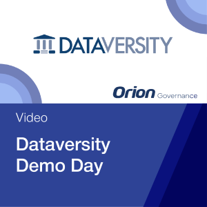 DATAVERSITY demo day EIIG data catalog demo