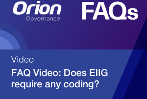 EIIG Is A No Code Solution