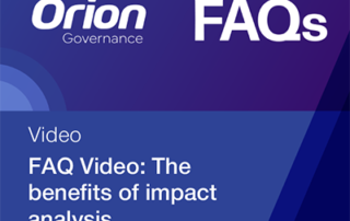 Orion Governance FAQ Enhance Change Management with EIIG's Automated Impact Analysis EIIG image
