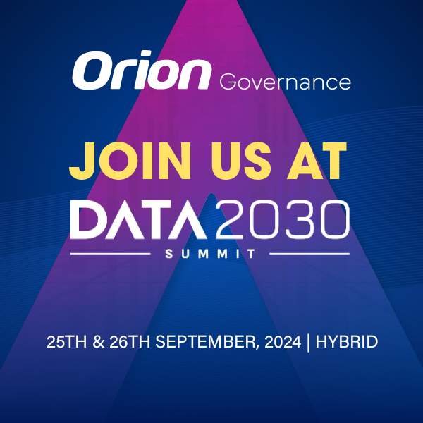 Orion Governance at Data2030 September 2024